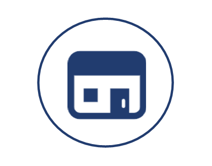 店舗の改装のマーク